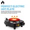 Hot Plate for Candle Making, Black Color Electric Hot Plate for Melting Wax, Chocolate, Candy and More
